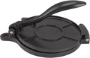 Tortilla Press, Aluminum Alloy Roti Maker Durable for Home (20cm Black)