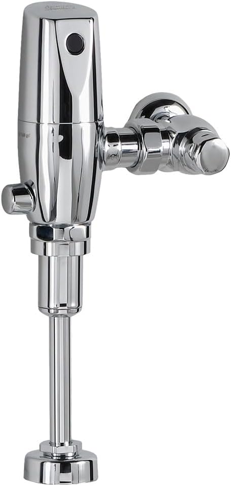 American Standard 6063051.002 Ultima Selectronic Touchless Urinal Flush Valve, Piston-Type, Battery, 0.5 GPF, Polished Chrome