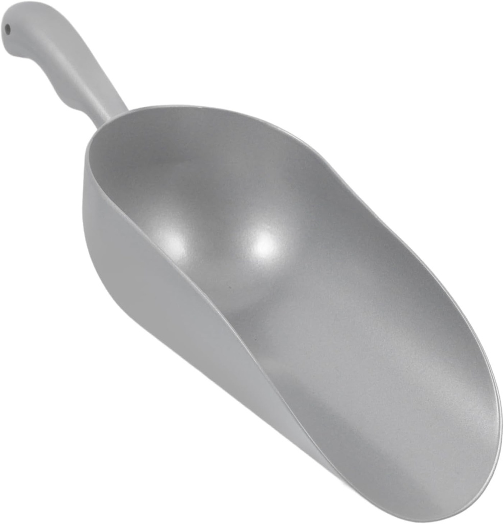 Homoyoyo Metal Ice Scoop for Kitchen Capacity Food and Ice Cream Scooper Ergonomic Design for Easy Handling Construction for Serving