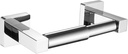 Telescopic Chrome-Plated Square Base Wall-Mounted Spring-Loaded Toilet Paper Holder, freestanding Hand Towel Holder for Schools, Homes, Hotel bathrooms, Public Places, etc. (Square Base)