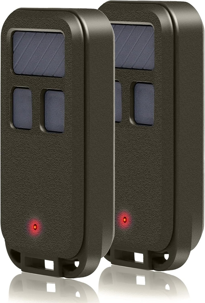 2 for LiftMaster Chamberlain Craftsman Genie Linear Universal Garage Door Opener Remote, 890Max Keychain, 3-Year-Warranty