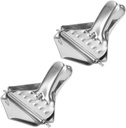 VICASKY 2 Pcs Stainless Steel Handheld Lemon Squeezer Manual Juicer with Ergonomic Handle for Oranges Grapefruits and Citrus Fruits Portable Fruit Press for Home Bar Kitchen and Juice