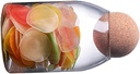 Borosilicate Glass Storage Jar 800ml Airtight Jars for Cookies Sugar Flour Spices Home Kitchen