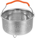 Stainless Steel Steamer Basket Steaming Insert for Pot for Cooking Eggs Fish Vegetables and More for Home Restaurant Use