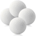 4 Pack Scum Absorber Balls for Spas Hot Tub, 3 Inch Hot Tub Scum Absorber Ball, Reusable Pool Sponge Oil Scum Absorber, Hot Tub Spa Accessories, Keep Water Clean and Clear, Prolongs Filter Life