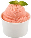Coppetta 5-Ounce Dessert Cups, 50 Disposable Ice Cream Cups - Lids Sold Separately, Sturdy, White Paper Frozen Yogurt Bowls, For Hot And Cold Foods, Perfect For Gelato Or Mousse - Restaurantware