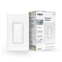 Feit Electric Smart Dimmer Switch, Neutral Wire Required for Installation, Compatible with Amazon Alexa and Google Assistant, Smart Dimmer Light Switch, White, Model:DIM/WiFi