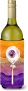 Caroline's Treasures BB7467LITERK Halloween Eye Ball Lollipop Wine Bottle Hugger Bottle Cooler Sleeve Hugger Machine Washable Collapsible Insulator Beverage Insulated Holder