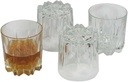 Circleware Excalibur 4 Piece Whiskey Glass Set