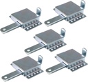 The ROP Shop (5-Pack) Garage Door Slide Lock for 2" or 3" Track Cable Interior Latch Lever