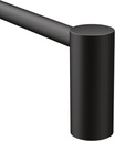 Moen Align Matte Black 24 in. Modern Towel Bar, Wall Mounted Towel Hanger, YB0424BL