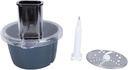 Food Processor Container Cutter Kit, Professional High Efficiency Safe Vegetable Cutter Attachment for TM5 TM6
