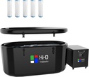 Hi-Q Therapy Freestanding Bathtub with Chiller, Portable Cold Plunge Kit, Smart Water Chiller OTA Upgrade, Cold Therapy for Athletes, Gym House