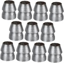 Yardwe 12pcs Metal Wedge Diameter Tapered Hammer Reinforcement Tools for Woodworking Durable Support for Axes and Hand Tools