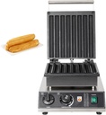 Commercial Deep-fried Dough Sticks Waffle Maker, 1750W Deep-fried Dough Sticks Machine, Corn Dog Waffle Maker Non-stick Stainless Steel Waffle Stick Maker, 50-300℃ Temp Control 110V