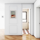 Pangda Peel and Stick Wall Molding Kit, 3D Premade Accent Molding Wainscoting Panel for Interior Wall Moulding Decor, Ready to Assemble Wainscoting Accent Panel