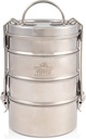 4 Tier Indian-Tiffin Stainless Steel Small to Medium Tiffin Lunch Box