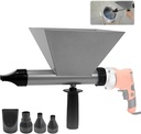 Electric Mortar Grout Gun Pump, Caulking Tool, Portable Cement Grouting Machine, Reusable Cordless Caulking Gun with 4 Nozzles for Efficient Tiling and Masonry Work