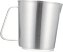 Cabilock 304 Stainless Steel Graduated Measuring Cup 700ml Versatile Teapot for Latte Milk and Kitchen Use Heavy Duty Measurement Scale for Cooking and Baking