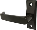 elox Storefront Lock Type Deadlatch Extended Version Lever Handle for Adams Rite Narrow Stile Lock Bronze Duronodic Color (Right Hand)