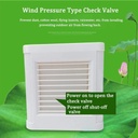 Exhaust Fan, Industrial Fan Extractor Ventilation Ventilation Extractor Household Exhaust Fans Bathroom Extractor Fan Low Noise Ventilation Fan Window Type Ventilator, 4 Inches for Kitchen Toilet