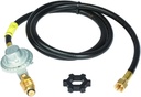 Mr. Heater 12-Feet Hose Propane Gas Regulator Assembly with Restricted Flow Soft Nose P.O.L.
