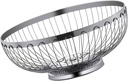 Stainless Steel Fruit Basket for Kitchen Counter or Wall Hanging Storage Large Capacity Wire Basket for Fruits Vegetables Drainage Design