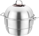 Food Steamer Set Free Stainless Steel Veggie Steamer Pot Induction Steamer Pots - Steam Pots Steam Baskets