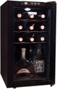 Free-Standing Wine Cellar Refrigerator, Wine Glass Hanger, Touch Control/Digital Temperature Display, Wine/Drink Cooler Refrigerator