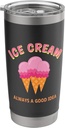 Ice Cream Cone Maker Party Summer Holiday Stainless Steel Insulated Tumbler