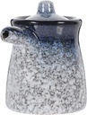 Vintage Japanese Ceramic Soy Sauce Dispenser and Vinegar Pot Multi-functional Kitchen Storage Jar for Condiments
