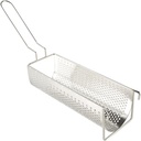 Stainless Steel Fried Long French Fries Baskets Big Potato Chip Frying Rack Strainer Kitchen Cooking Colander Tool