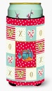 Caroline's Treasures CK5497TBC Severum Love Tall Boy Hugger, Red Can Cooler Sleeve Hugger Machine Washable Drink Sleeve Hugger Collapsible Insulator Beverage Insulated Holder