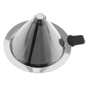 1pc Espresso Coffee Dripper Fine Mesh Strainer Stainless Steel Funnel for Kitchen Use