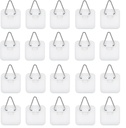 20Pcs 1.25in White Square Invisible Adhesive Plate Hangers,Vertical Plate Holders Wall Mount Display Holder,No Nails Decorative Plates for Artworks