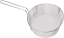 Fryer Basket, Deep Fryer Basket 9.1in with Long Handle Fry Basket for French Fries, Fried Chicken (Stainless steel 2)