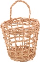 Organizer Baskets for Garlic Hanging Kitchen Baskets Rattan Vegetable Holder
