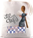 JNIAP Mouse Chef Inspired Gift Little chef Tote Bag Rat Gift For Cartoon Fans (Lil Chef Tote Bag)