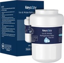 K003 Refrigerator Water Filter Replacement for GE MWF, martWater MWFP, MWFA, GWF, HDX FMG-1, WFC1201,WFC1201, RWF1060, 197D6321P006, PC75009,Kenmore 9991,GSE25GSHECSS, PSHS6PGZBESS (1)