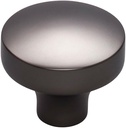 Top Knobs - TK902AG - Kinney Knob 1 1/2" - Ash Gray - Lynwood Collection