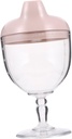 SUPVOX Goblet Party Cup Leak- Elegant Design for Boy Girl Cold Heat Resistant Drinking Bottle Lightweight Easy to Hold for Milk and Water for Parties Everyday Use