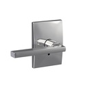 SCHLAGE Custom FC21 LAT 625 CEN Latitude Lever with Century Trim Hall-Closet and Bed-Bath Lock, Bright Chrome