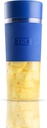 TRU Hydration Blender with Single-Button Operation & USB Rechargeable Battery - Mini Personal Blender for Fruit Smoothies - Portable Travel Blender for Single Servings - Cobalt Blue