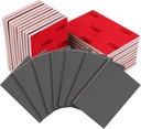 20PCS 3 x 4 Inch 3000 Grit Sanding Sponge, Ultra Fine Sanding Sponges Pads, Soft Foam Hand Sanding Block Dry Wet Sandpaper Blocks for Model Drywall Metal Wood Furniture Polishing