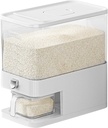 Rice Dispenser, Rice Storage Keeper Sealed Box, Kitchen Rice Holder, Multifunctional Dry Food Storage Containers for Pantry Organization