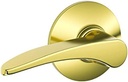 Schlage F10MNH605 Manhattan Passage Lever, Bright Brass