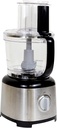 Kenmore 11 Cup Food Processor - Vegetable & Fruit Salad Cutter, Multifunctional, 500 W, Chopper, Slicer, Mincer, Puree, Grater, Blades, Shredder, Compact Stainless Steel Kitchen Appliances, Black