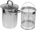 STOBAZA 1set Deep Frying Pot Fryer Basket Versatile Cooking for All Stove Types for Deep Stewing and Frying Techniques