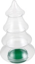 NOLITOY Christmas Tree Candy Jar Transparent Candy Packaging Bottle for Festive Occasions for Christmas Parties Showers and Celebrations
