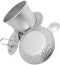 Vintage Vietnamese Coffee Dripper Compact Aluminum Filter for Hand-brewed Coffee for Travel and Outdoor Use Lovers
